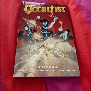 The Occultist Omnibus - Blue Cover with Red-Hooded Figure